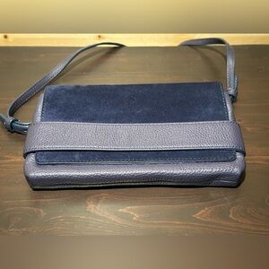 Banana Republic navy crossbody bag